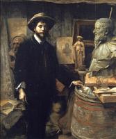 Breslau, Louise - The Sculptor Jean Carries in his Atelier